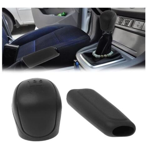 Couvre Levier Vitesse Silicone, Couverture Frein Main Automatique, , Anti Dérapant, Résistante, pour Voiture Décoration, 2 Pièces