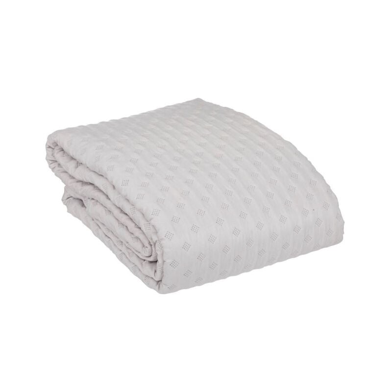 Couvre Lit & 2 Taies 'Kalia' 240x260cm Beige Lin