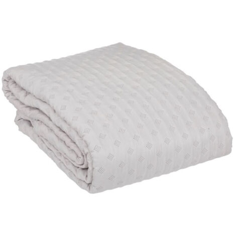 Couvre Lit & 2 Taies "Kalia" 240x260cm Beige Lin