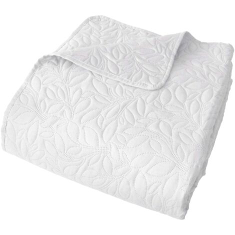 Couvre-lit imprimé floral