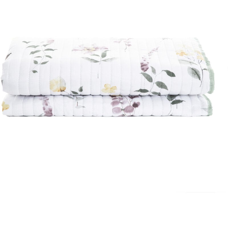 Couvre-lit SENTIMENT matelassé avec imprimé 200x220cm 878546