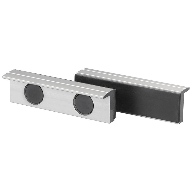 Fervi - Couvre-mors magnetiques caoutchouc aluminium etau 125mm 0520/125G
