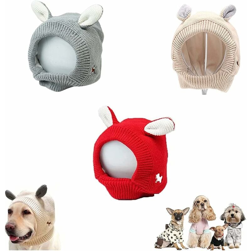 Fei Yu - Couvre-oreilles de chien de protection contre le bruit 3pcs