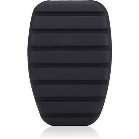 Couvre-pédale d\'embrayage pour voiture, Couvre-pédale de frein en caoutchouc antidérapant pour Megane Laguna Clio Kango Scenic