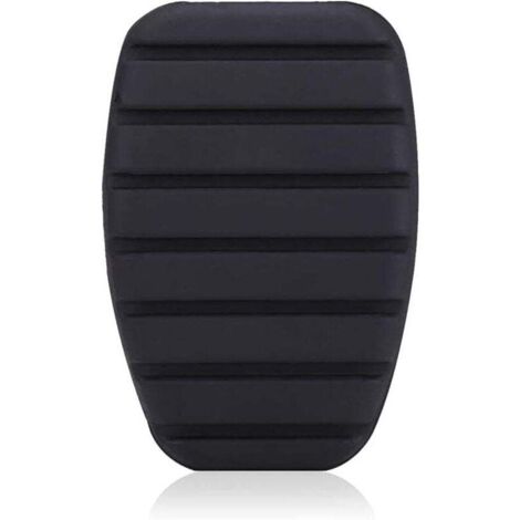 Couvre-pédale d'embrayage pour voiture, Couvre-pédale de frein en caoutchouc antidérapant pour Megane Laguna Clio Kango Scenic