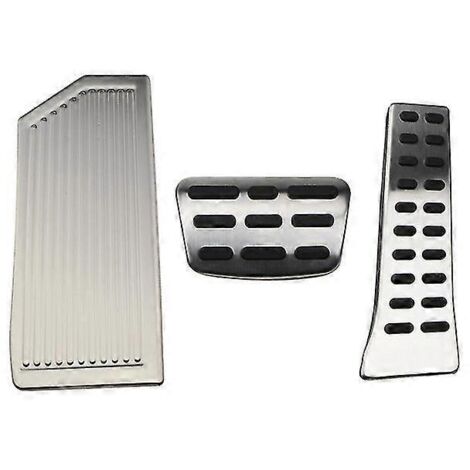 Couvre-pédales pour Hyundai Sonata IX35, I40, IX45, Tucson, Santa Fe, Nexo, Genesis / Kia Ceed, Sportage QL, Sorento KX5, K5, Optima - Pédales - Pour boîte automatique (3 pièces)