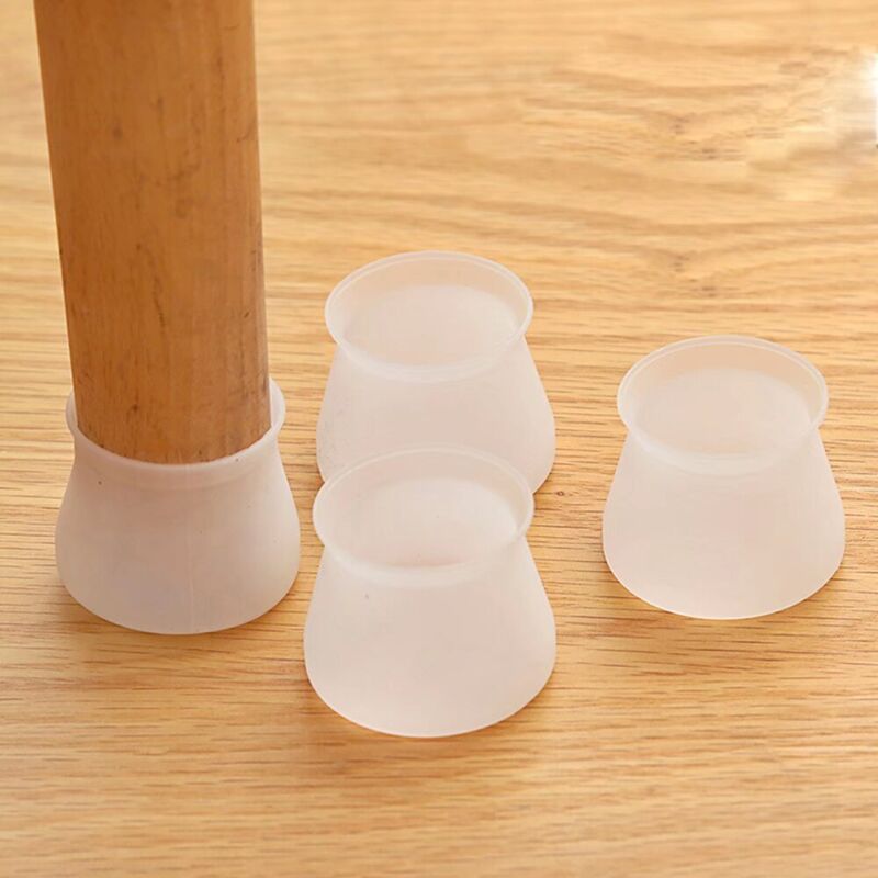 Couvre Pieds de Chaise,Silicone Chaise Casquettes Pieds,Protège jambes en silicone,Protège Jambes Pour Chaise Table Sofa de Maison Couvre pied de