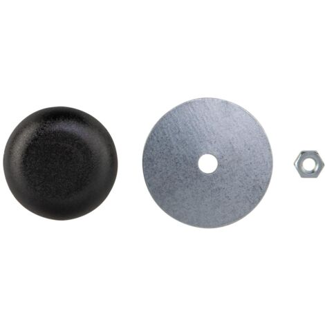 Couvre-trou antenne D30mm noir