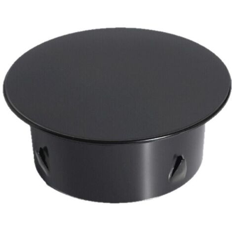 Couvre-trou de cheminée pour poêle, couvercle de tuyau de cheminée, 75mm, couvre-cheminée en acier inoxydable, couvercle de trou de cheminée pour tuyau
