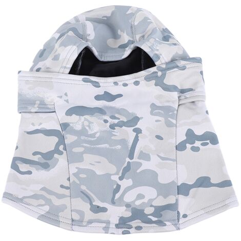 Couvre-visage polaire cyclisme isolant, élasticité haute, protection complète ski extérieur