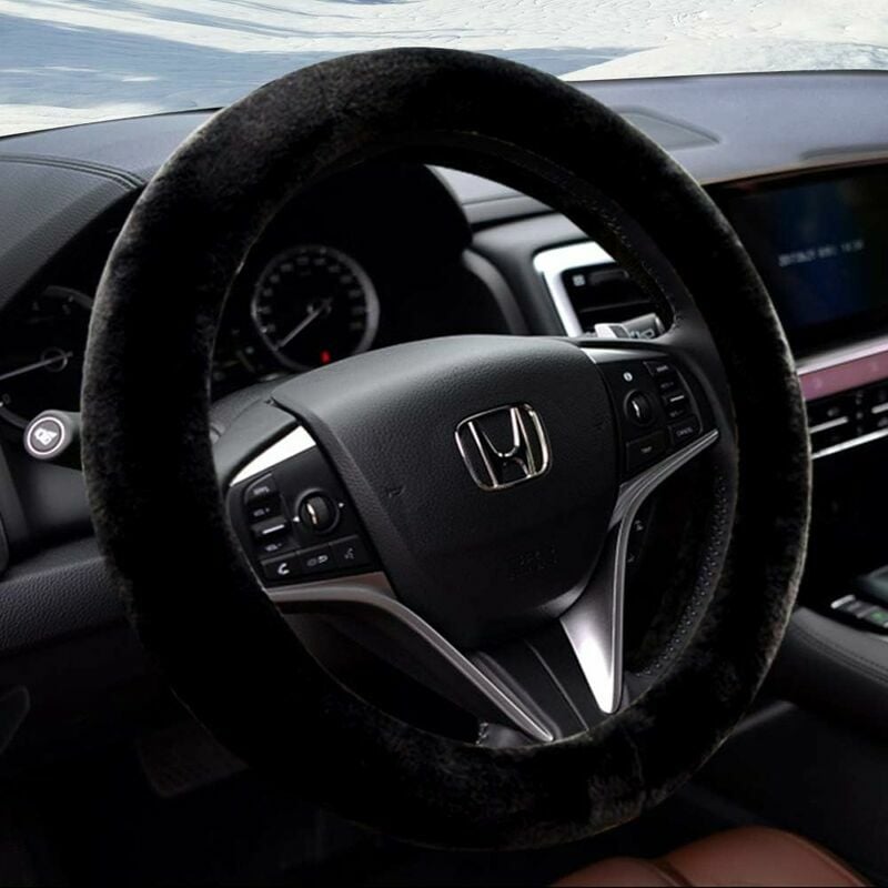 Couvre-volant, Couvre-volant universel Couvre-volant d'hiver en peluche Couvre-volant télescopique Couvre-volant souple et confortable pour