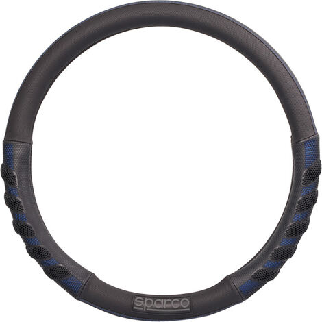 Couvre-volant Grip - Noir et Bleu