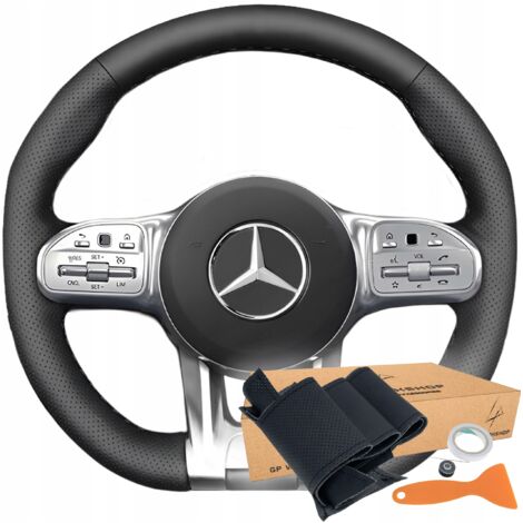 COUVRE-VOLANT POUR MERCEDES BENZ AMG G63 W463 A45 C118 CLA 45