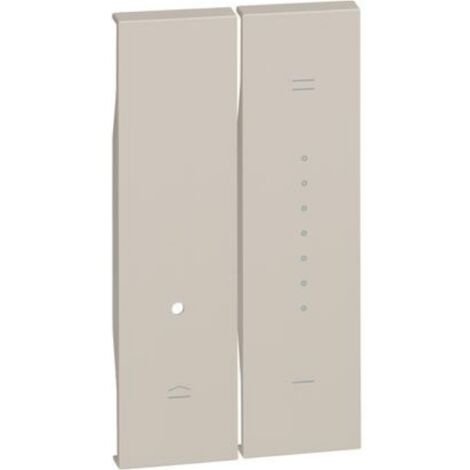 Couvrir Bticino Living Now pour le Dimmer 2 Modules de Sable KM19