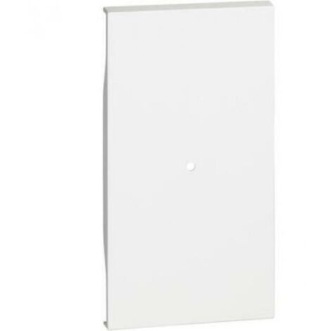 Couvrir Bticino Living Now pour Passerelle 2 modules Blanc KW30M2
