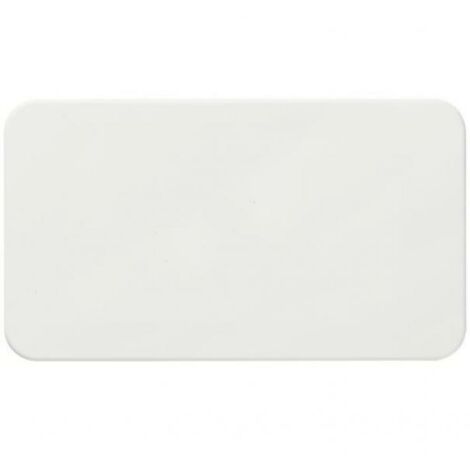 Vimar – Couvercle esthétique plat rectangulaire 4 modules couleur blanc – Conçu pour boîtes d'encastrement – V71634