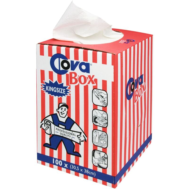 

caja 100 trapos 30,5x58cm - Cova