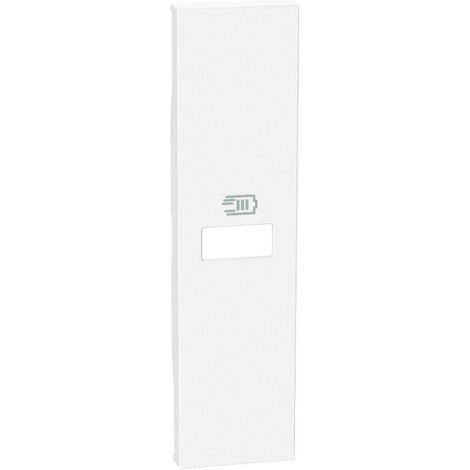 Cover 1 modulo per caricatore usb bianco BTICINO Living Now kw11c