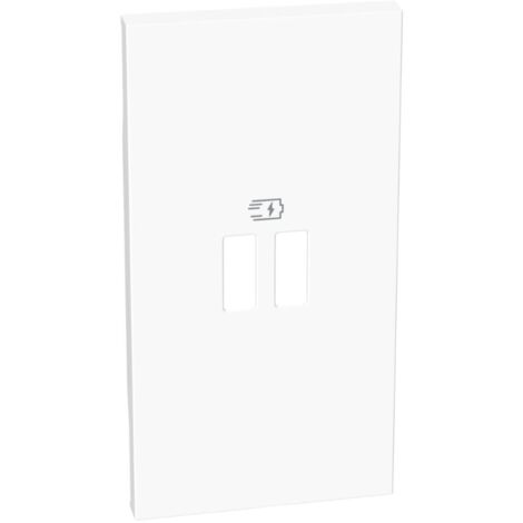 Cover 2 moduli per articoli K4293CC K4294C bticino Living Now KW12PD