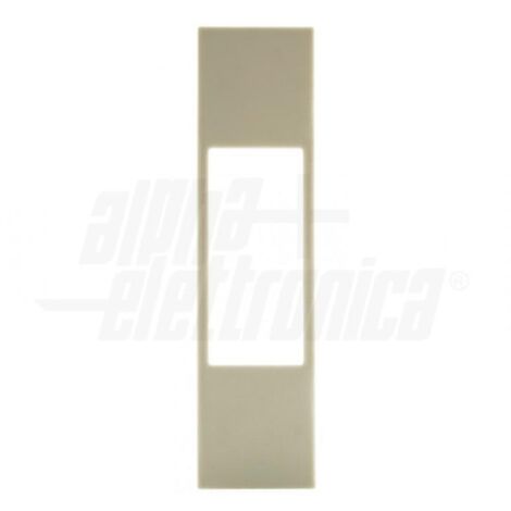 Cover adattatore rj45 placca bticino living now tipo 503 sabbia alpha elettronica 96-500-15