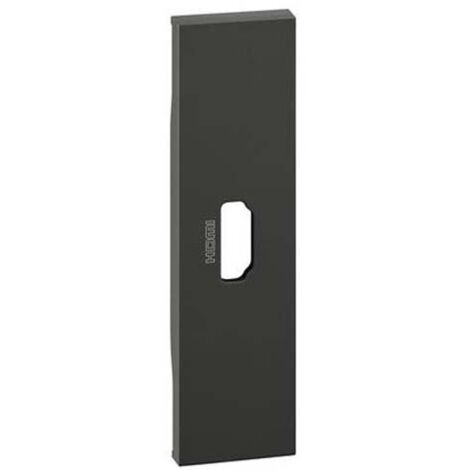 Cover Bticino Living Now per connettore HDMI 1 modulo nera KG14