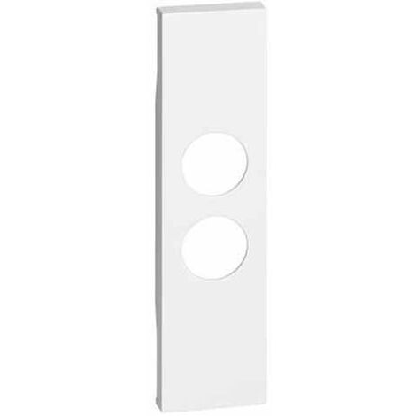 Cover Bticino Living Now per presa TV-SAT 1 modulo - bianco KW09