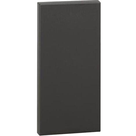 Cover Falso Modulo Bticino Living Now per comandi digitali Nero KG8100