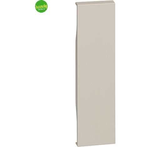 Cover falso polo Bticino Living Now 1 modulo sabbia