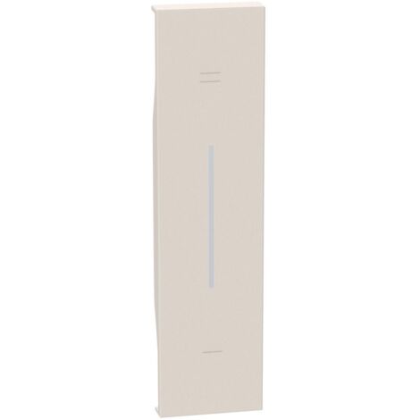 Cover illuminabile per K4418 1 modulo Sabbia Bticino Living Now KM01N