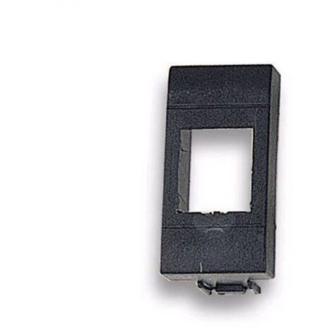 Cover Keystone per Frutti RJ45 Compatibile BTicino International Nero