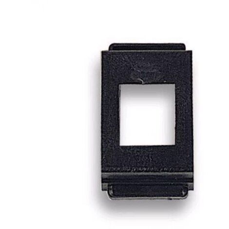Cover Keystone per Frutti RJ45 Compatibile BTicino Living Nero