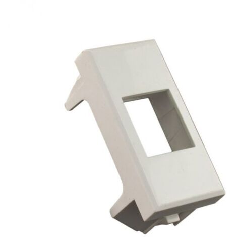 Cover Keystone per Frutti RJ45 Compatibile con BTicino Axolute Bianco
