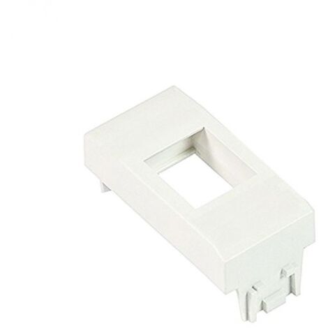 Cover Keystone per Frutti RJ45 Compatibile con BTicino Luna Bianco
