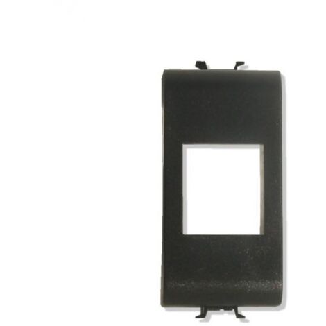 Cover Keystone per Frutti RJ45 Compatibile Gewiss Serie Chorus Nero