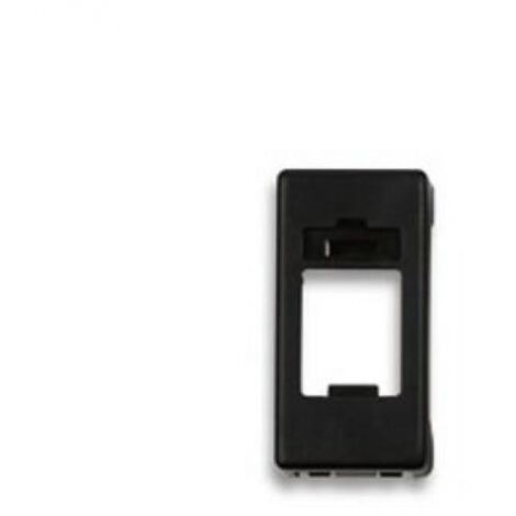 Cover Keystone per Frutti RJ45 Compatibile Gewiss System/serie20 Nero