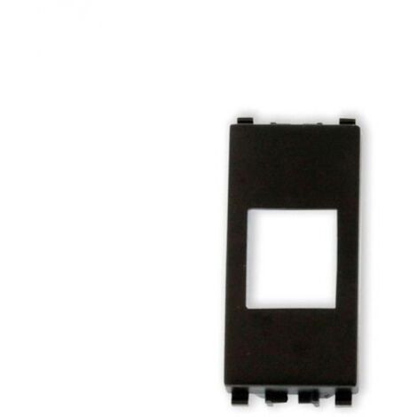 Cover Keystone per Frutti RJ45 Compatibile Vimar Arkè Nero