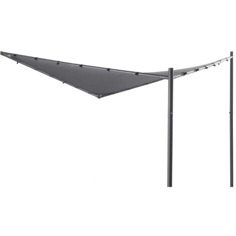Cover per gazebo vela grigio 4x4mt.