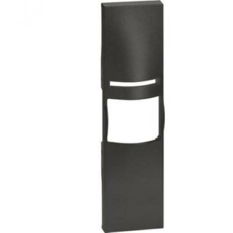 Cover per interruttore bticino living now  ir 1 modulo nero - kg16