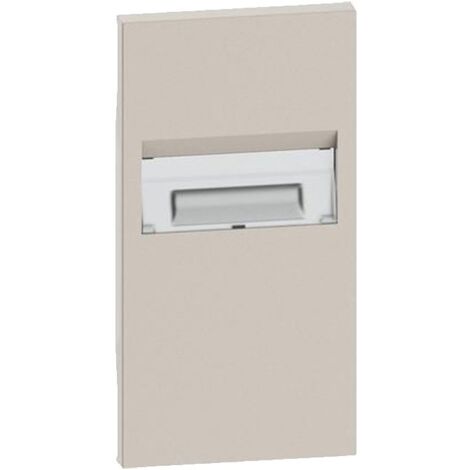 Cover per lampada segnapasso Bticino Living Now Sabbia KM71