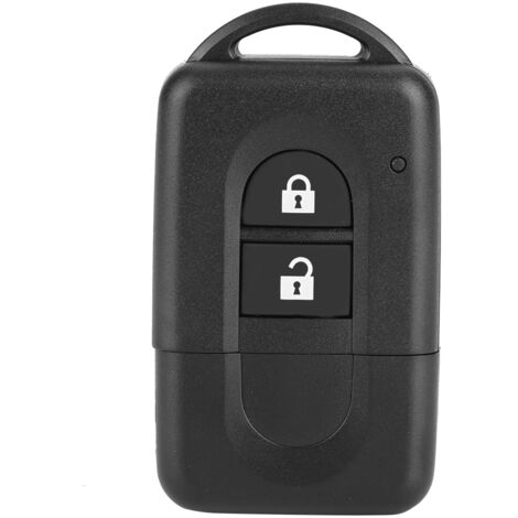 Cover per telecomando a 2 pulsanti, custodia compatta in ABS, leggera, compatibile con Nissan Micra, Qashqai e X-Trail.