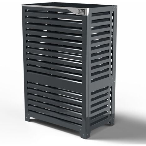 Cover Pompa di Calore 105x65x150 cm a Terra Indipendente Big Blade VL Antracite