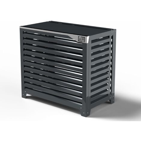 Cover Pompa di Calore 115x67x95 cm a Terra Indipendente Big Blade XL Antracite