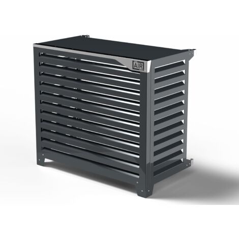 Cover Pompa di Calore 115x67x95 cm installazione a terra vicino la parete Big Blade XL Antracite