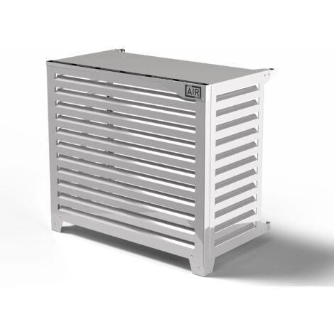 Cover Pompa di Calore 115x67x95 cm installazione a terra vicino la parete Big Blade XL Bianco