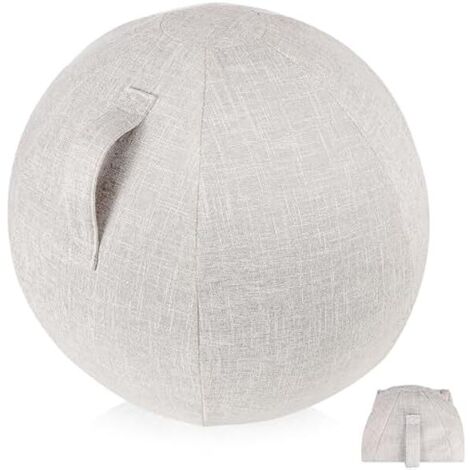 Cover Pour Ballon De Yoga - 21.6 Pouces - Anti-dérapant - Lavable - Pour Bureau Maison Salle De Sport - 1 Pièce