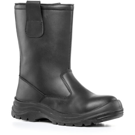 Bottes Fourrées GASTON MILLE KAMA S3 CI en cuir marron Embout et semelle  acier-39