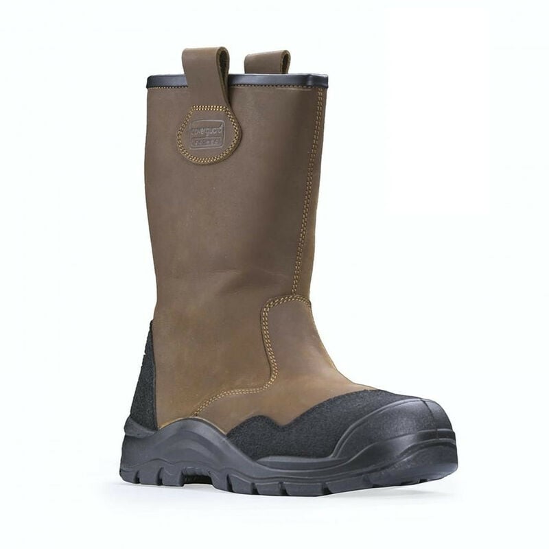 Bottes de sécurité Coverguard Pyrope S3 Src Ci taille 42 marron cuir fourrées