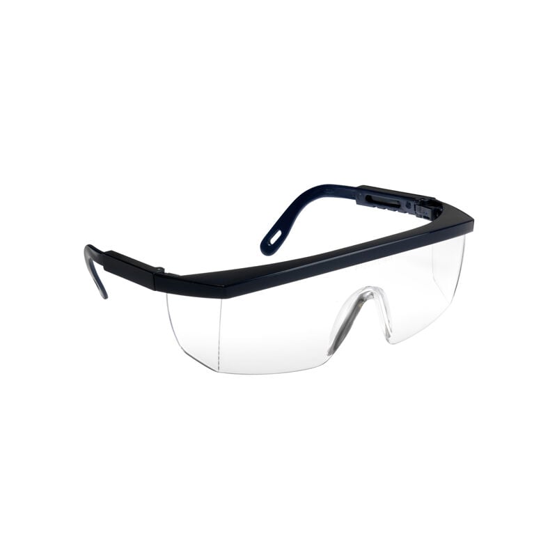 Lot de 10 - Lunettes de protection ECOLUX marine - Incolore