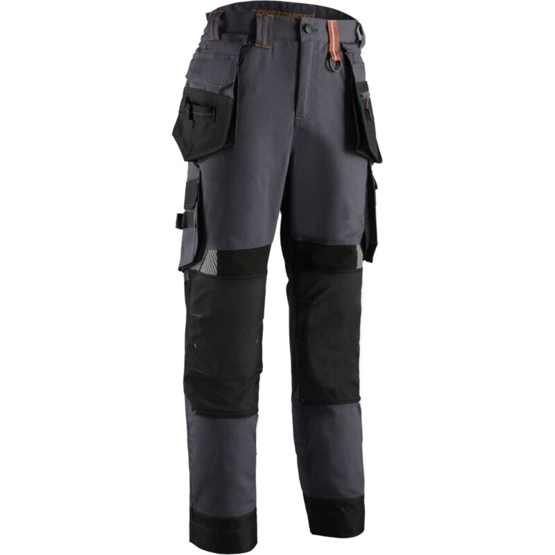 Pantalon de travail stretch Ripstop CRISTOBAL – Anthracite – COVERGUARD CRISTOBAL II M