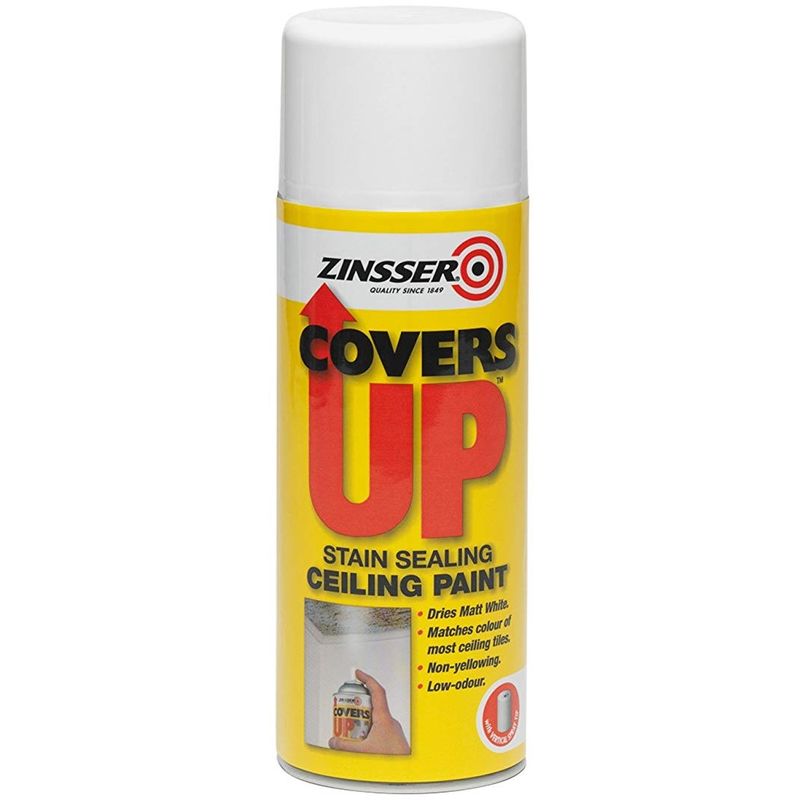 Zinsser - ZN7150001E8 CoversUp™ Aerosol White 400ml ZINCU400A